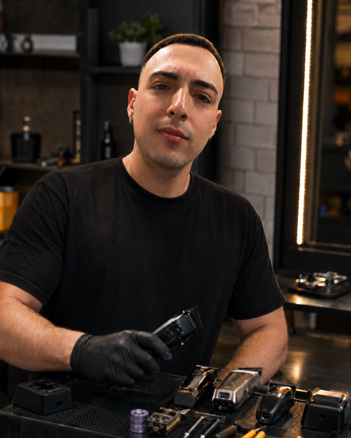 Experiencia real en barbería, reparación y servicio